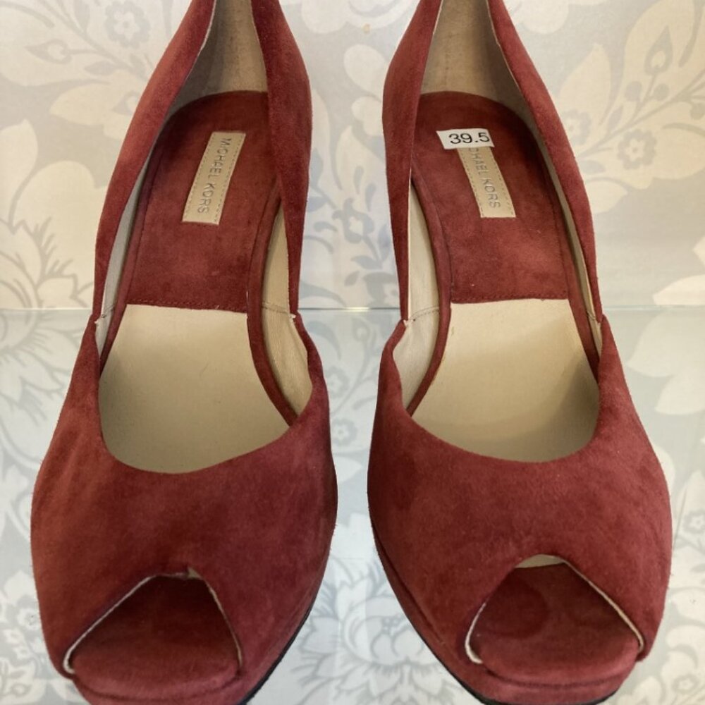 Michael Kors Suede Heels - Size 39.5
